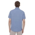 thumbnail image 3 of Dark Black Men's 4 Way Stretch s/s button down shirt, 3 of 6