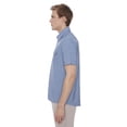 thumbnail image 4 of Dark Black Men's 4 Way Stretch s/s button down shirt, 4 of 6