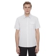 thumbnail image 1 of Dark Black Men's 4 Way Stretch s/s button down shirt, 1 of 6