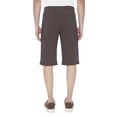 thumbnail image 3 of Dark Black Men's Pull on Cargo Capri Short, 3 of 6