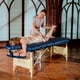 Ensemble de table de massage portative Coronado Therma-Top de Master Massage, bleu roi - 30 po – image 2 sur 3