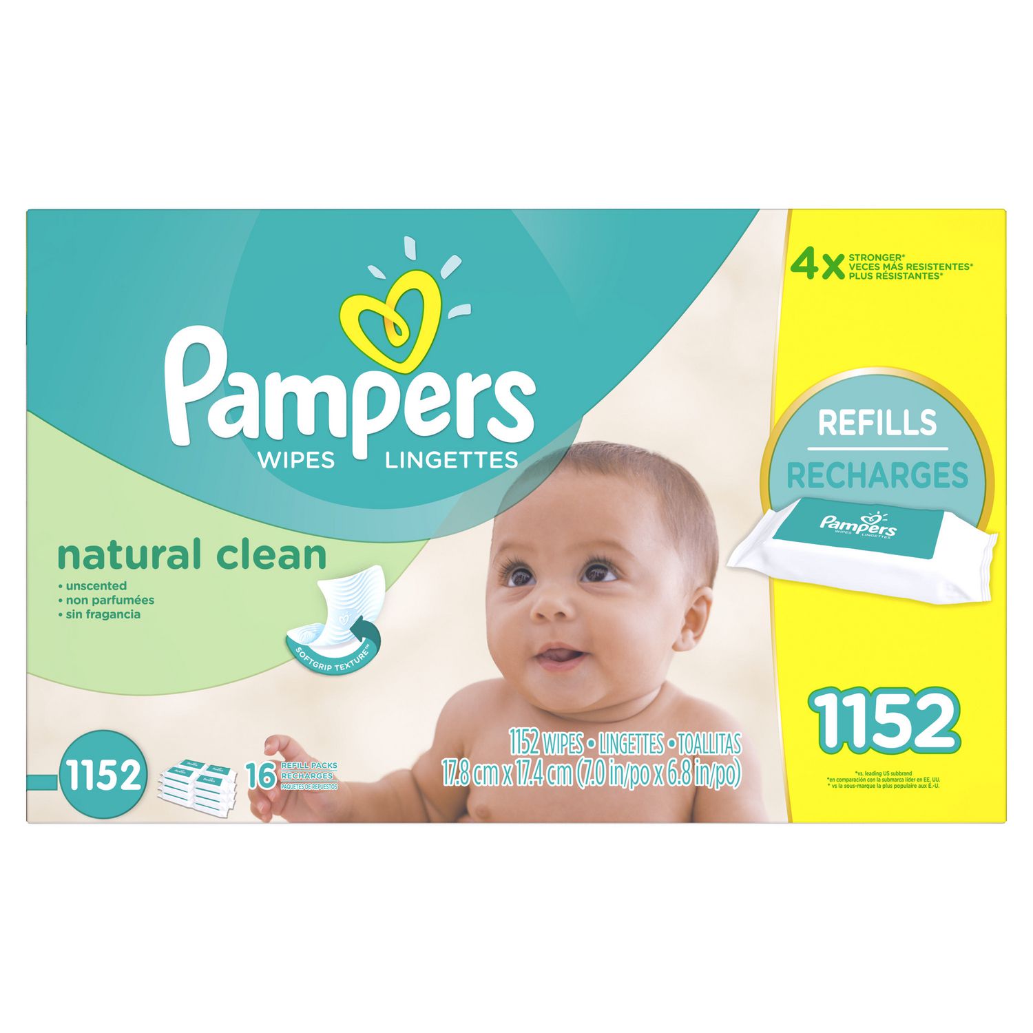 walmart diapers and wipes