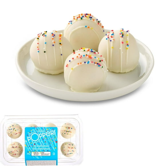 Charlotte’s Celebration Cake Poppers, 8 pieces, 280 g total