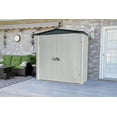 thumbnail image 1 of Spacemaker Patio Shed, 6x3, Flute Grey and Anthracite, 1 of 8