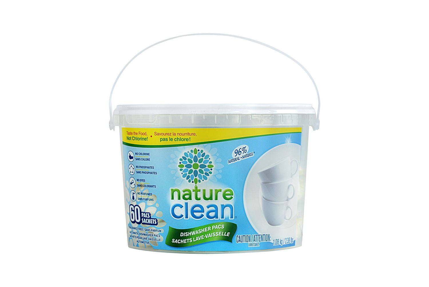 Nature clean best sale automatic dishwasher pacs