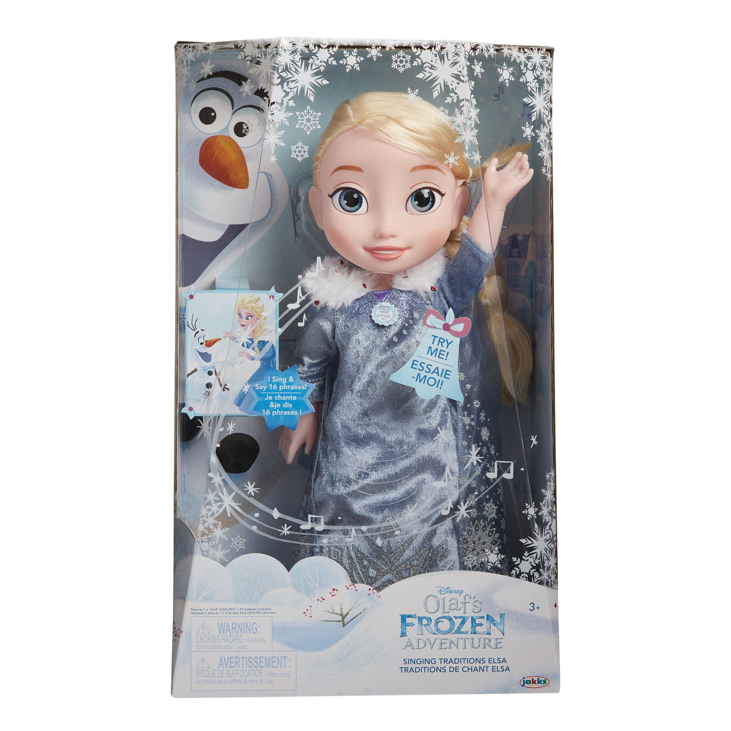 disney frozen singing traditions elsa doll