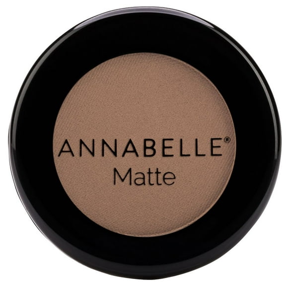 Annabelle Matte Single Eyeshadow - Taupe, Intensely pigmented. Buildable coverage. Easy application.