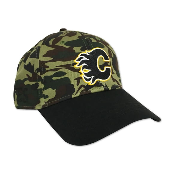 Men's Calgary Flames Camo Cap