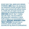 thumbnail image 2 of Equate calcium avec vitamine D 650mg 400 UI, 2 of 4
