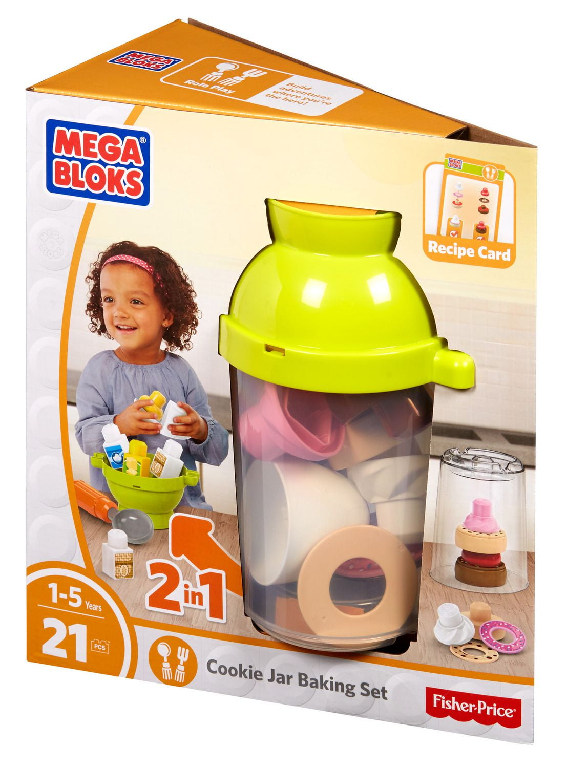 Mega bloks cookie jar shop baking set