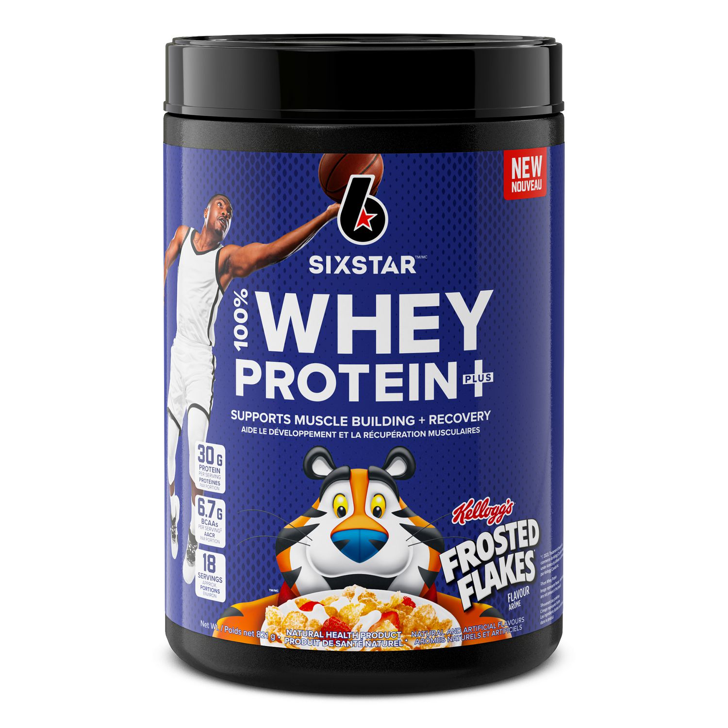 Six Star 100% Whey Protein Plus, Kellogg's Fruit Loops Whey Protein Powder, 100% Whey Protein Plus 1.8lb