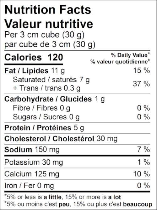 Alexis de Portneuf La Sauvagine Cheese, 125 g