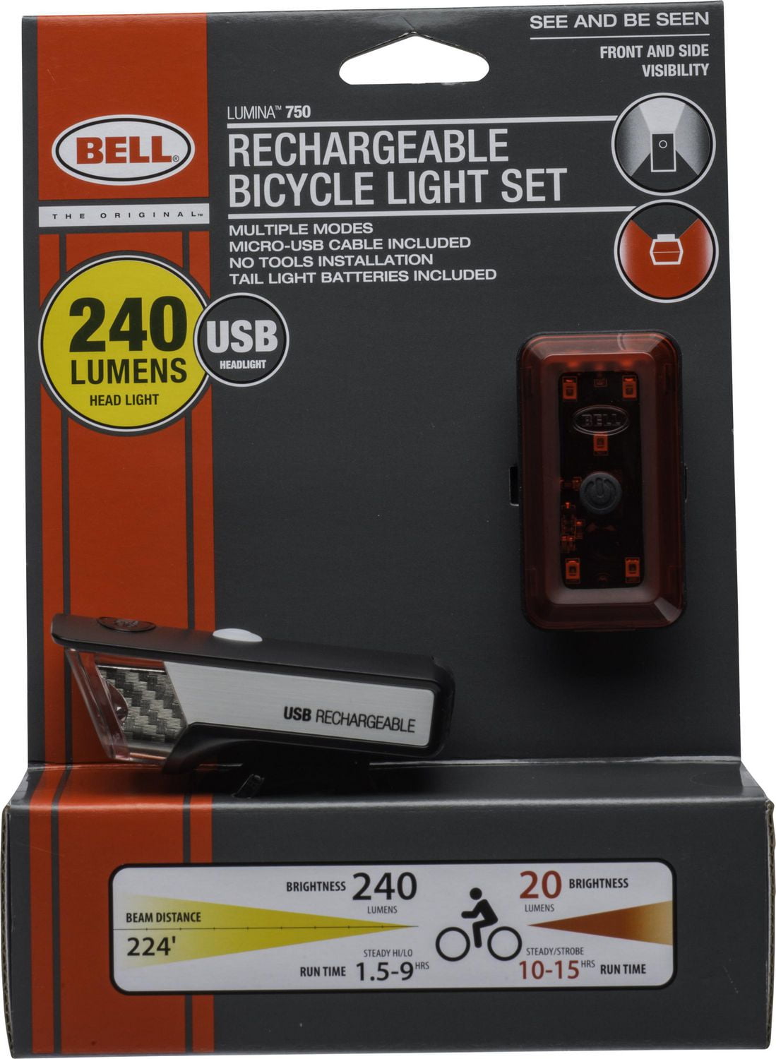 bell usb rechargeable bike light instructions