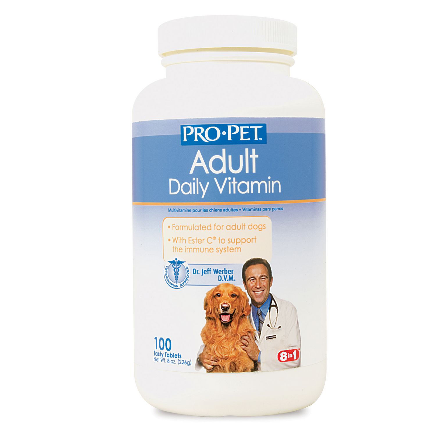 Pro Sense PRO Adult Vitabites Daily Vitamin Support for Adult Dogs, 100