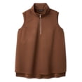 thumbnail image 1 of Lane Bryant Women's Plus Sleeveless Quarter Zip Top, 1 of 6