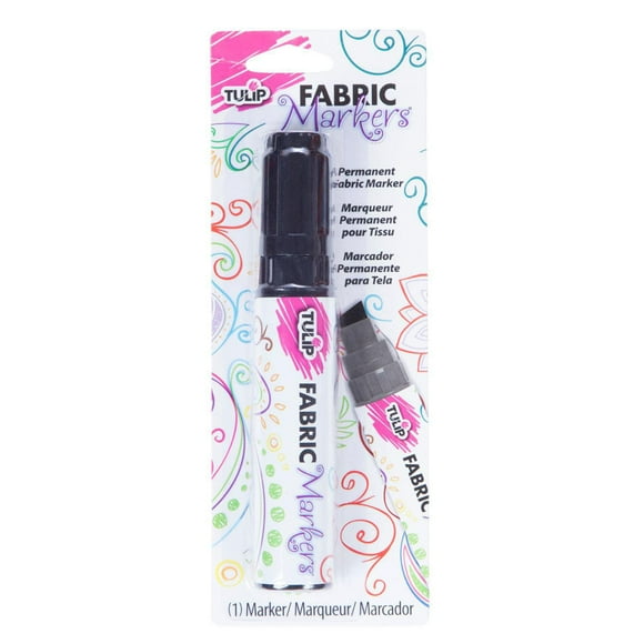 Tulip Permanent Nontoxic Fabric Marker, Jumbo Fabric Marker
