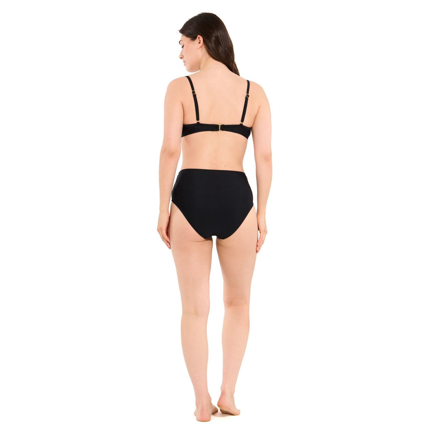 Captiva Women's Floral Underwire Front Tie Bikini Top