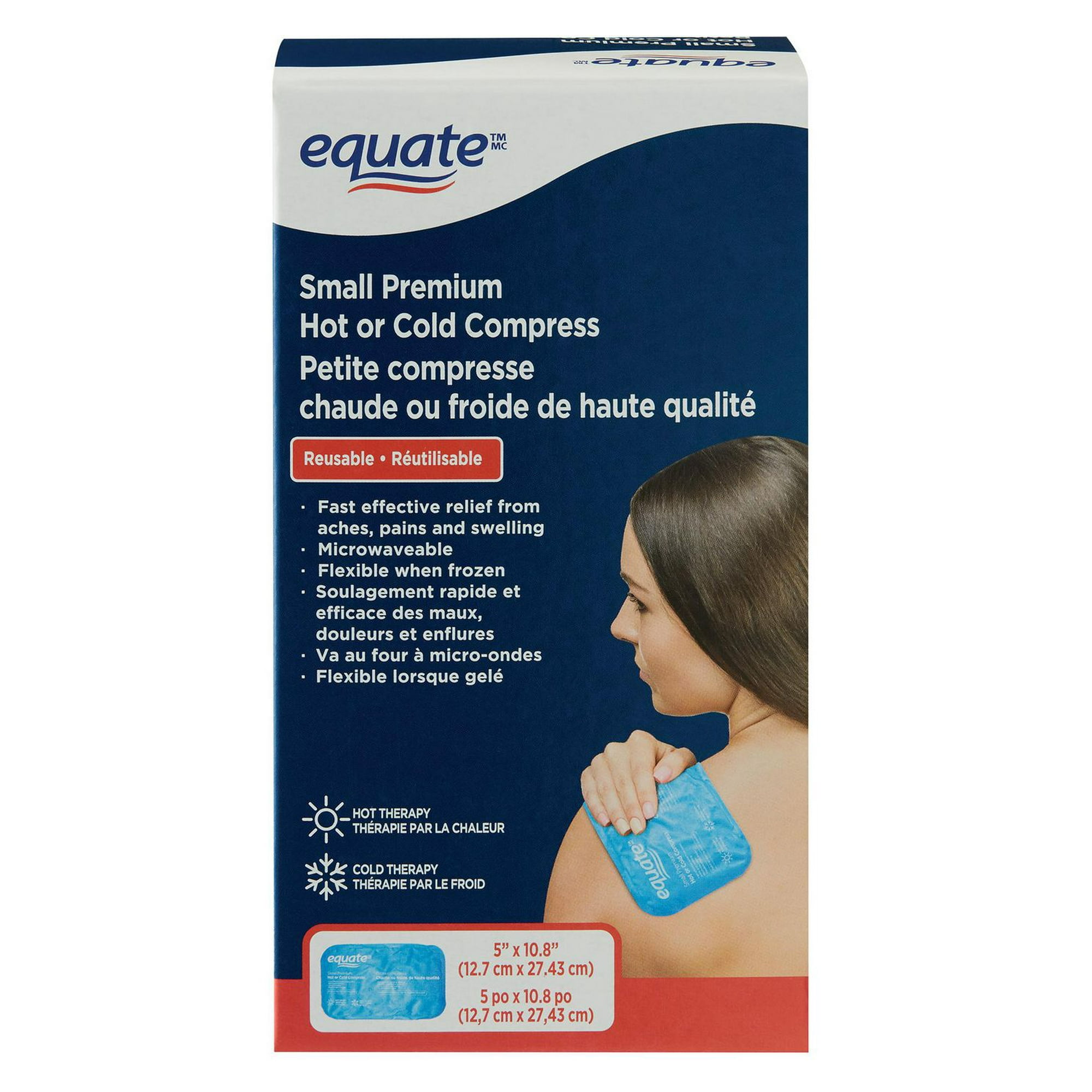 Equate Small Premium Hot or Cold Compress, 1 compress