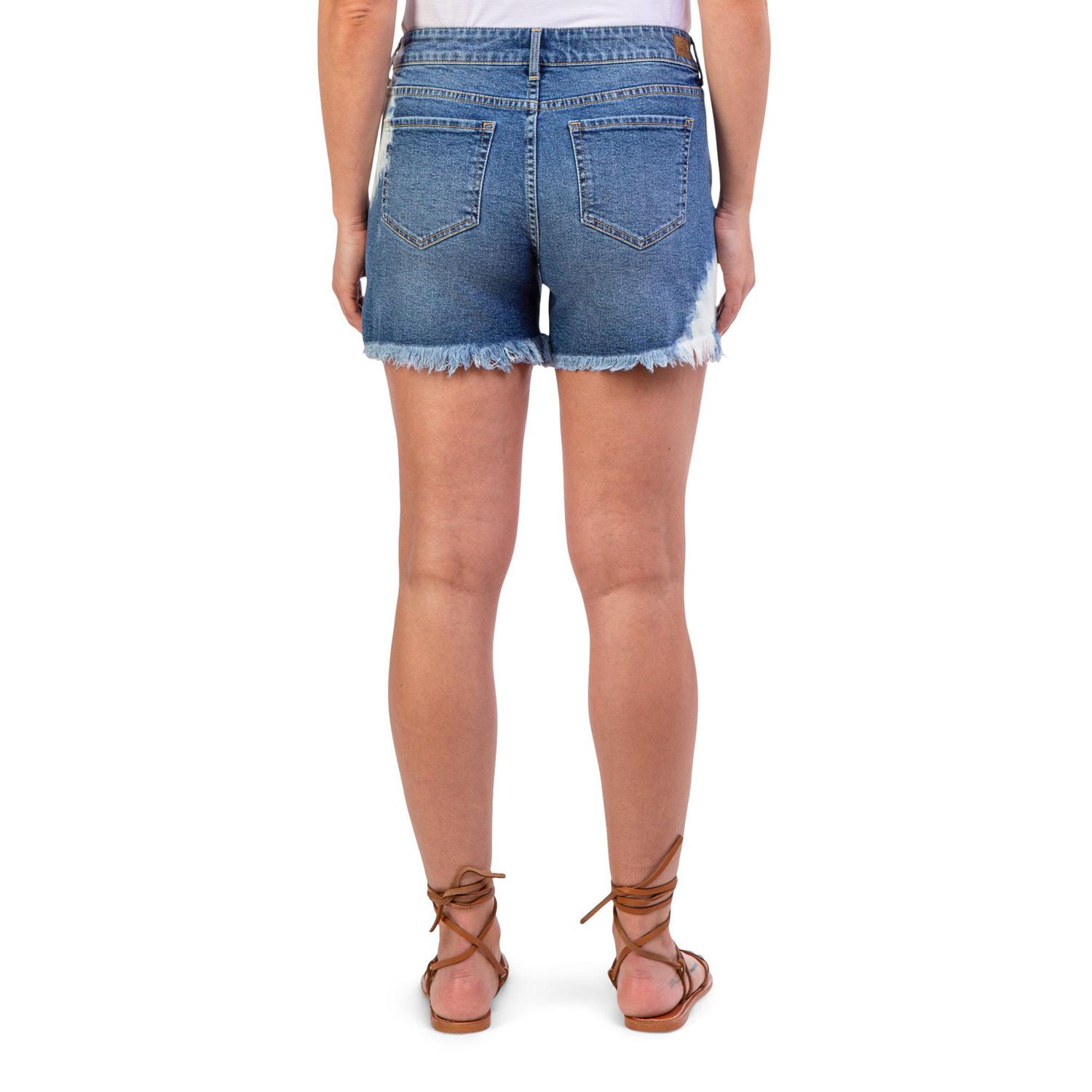 Jordache Short taille haute pour femme