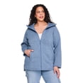 thumbnail image 1 of George Women's Plus Faux Shearling Zip Up Jacket, 1 of 6