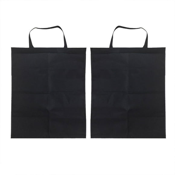 Tapis protecteurs pour dossier de Nûby™ - Noir Ensemble de 2
