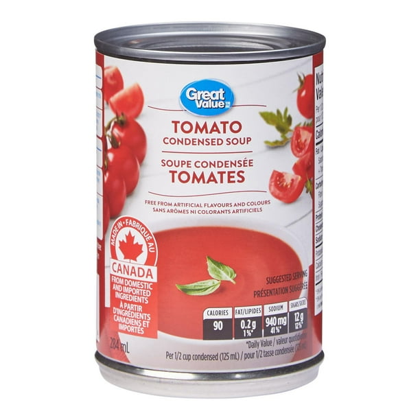 Soupe condensée aux tomates