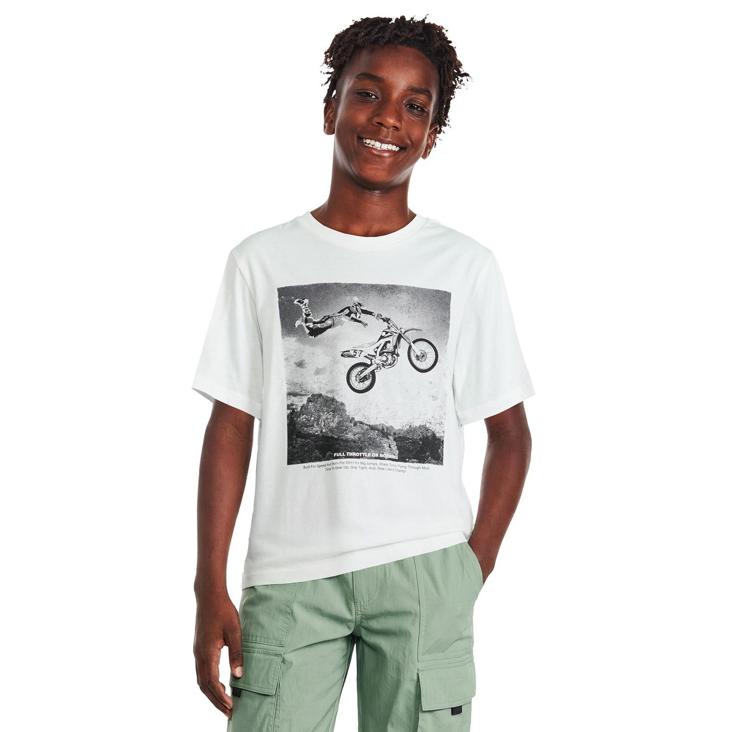 T-shirt à imprimé graphique George pour garçons