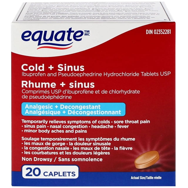Equate Cold + Sinus