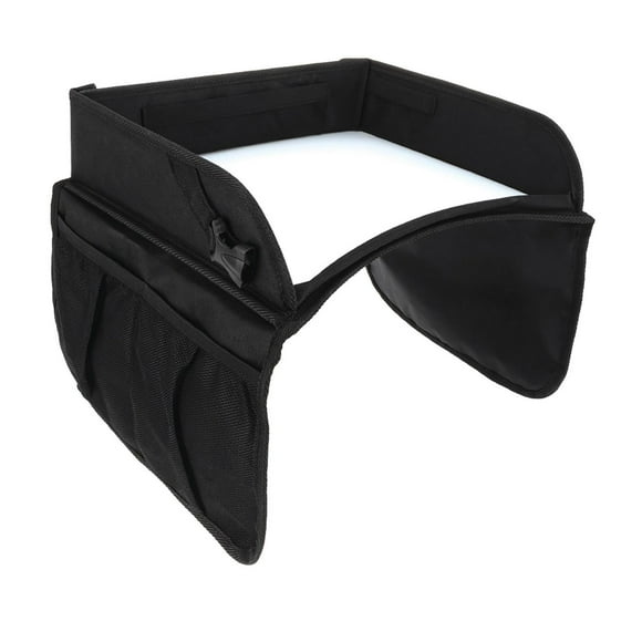 Plateau de voyage pour enfant de Nûby™ - Noir et blanc Poches multiples