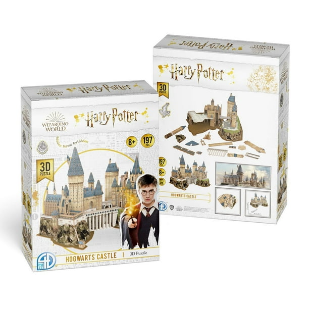 Harry potter château de poudlard en vinyle 3d