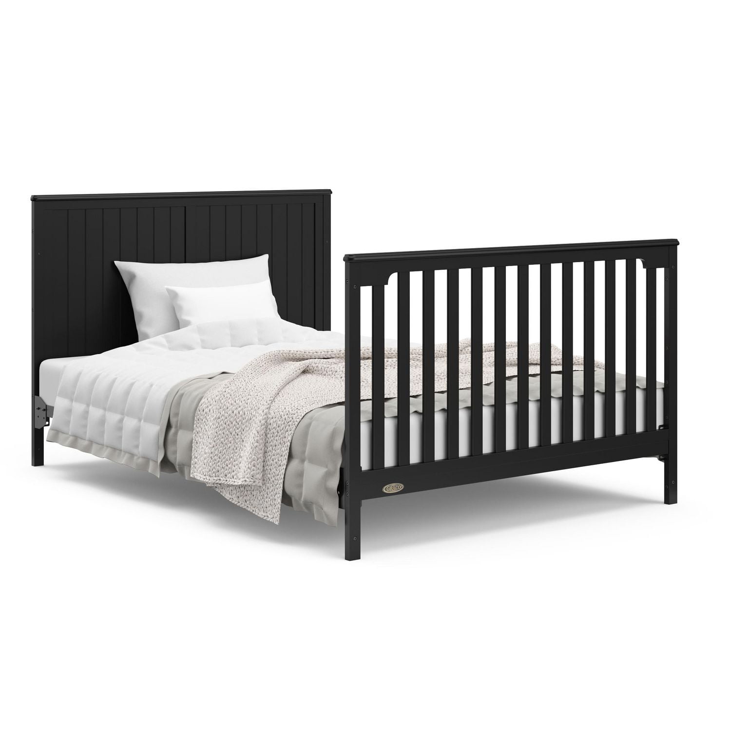 Graco Hadley 5 in 1 Convertible Crib and Changer with Drawer and Bonus Water Resistant Change Pad Walmart