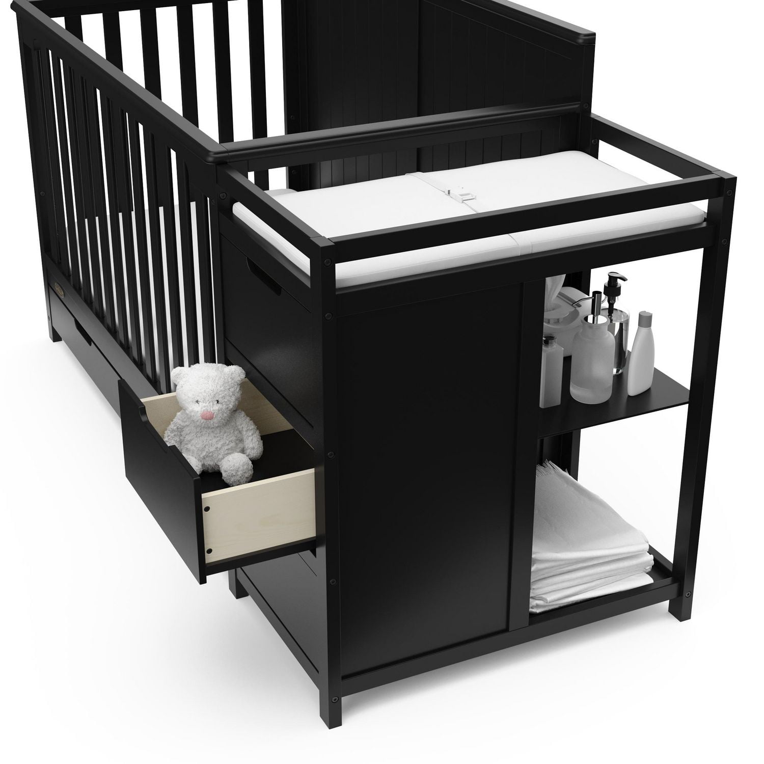 Graco crib and changing table set on sale