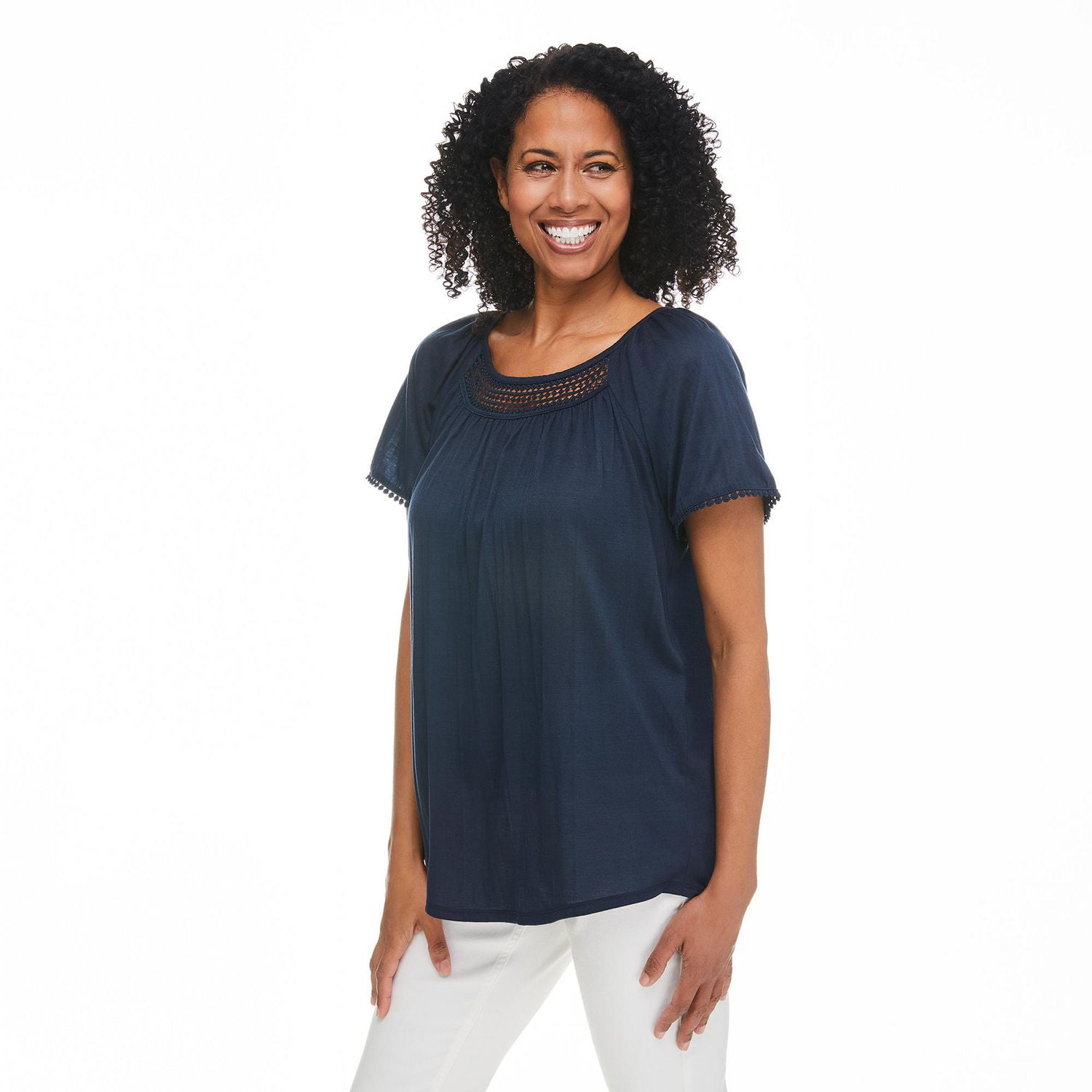 Haut avec garniture crochetée Penmans pour femmes