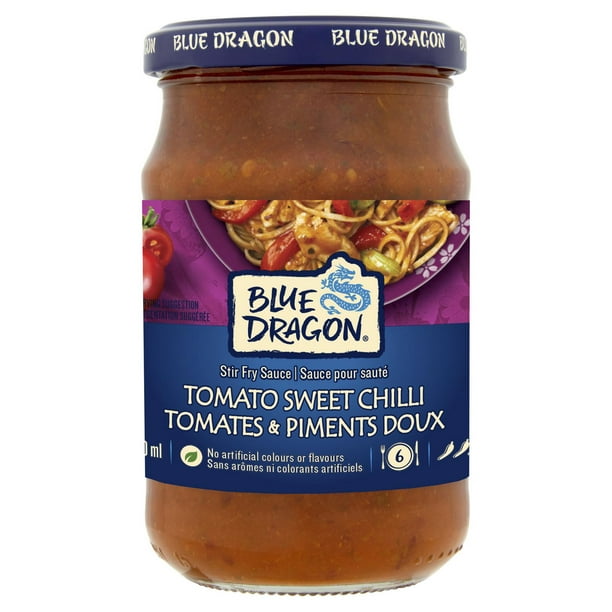 Blue Dragon Sauce pour Sauté Tomates et aux Piments Sucres