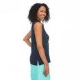 thumbnail image 2 of Penmans Women's Sleeveless Pique Polo, 2 of 6