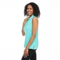 thumbnail image 2 of Penmans Women's Sleeveless Pique Polo, 2 of 6