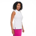 thumbnail image 2 of Penmans Women's Sleeveless Pique Polo, 2 of 6