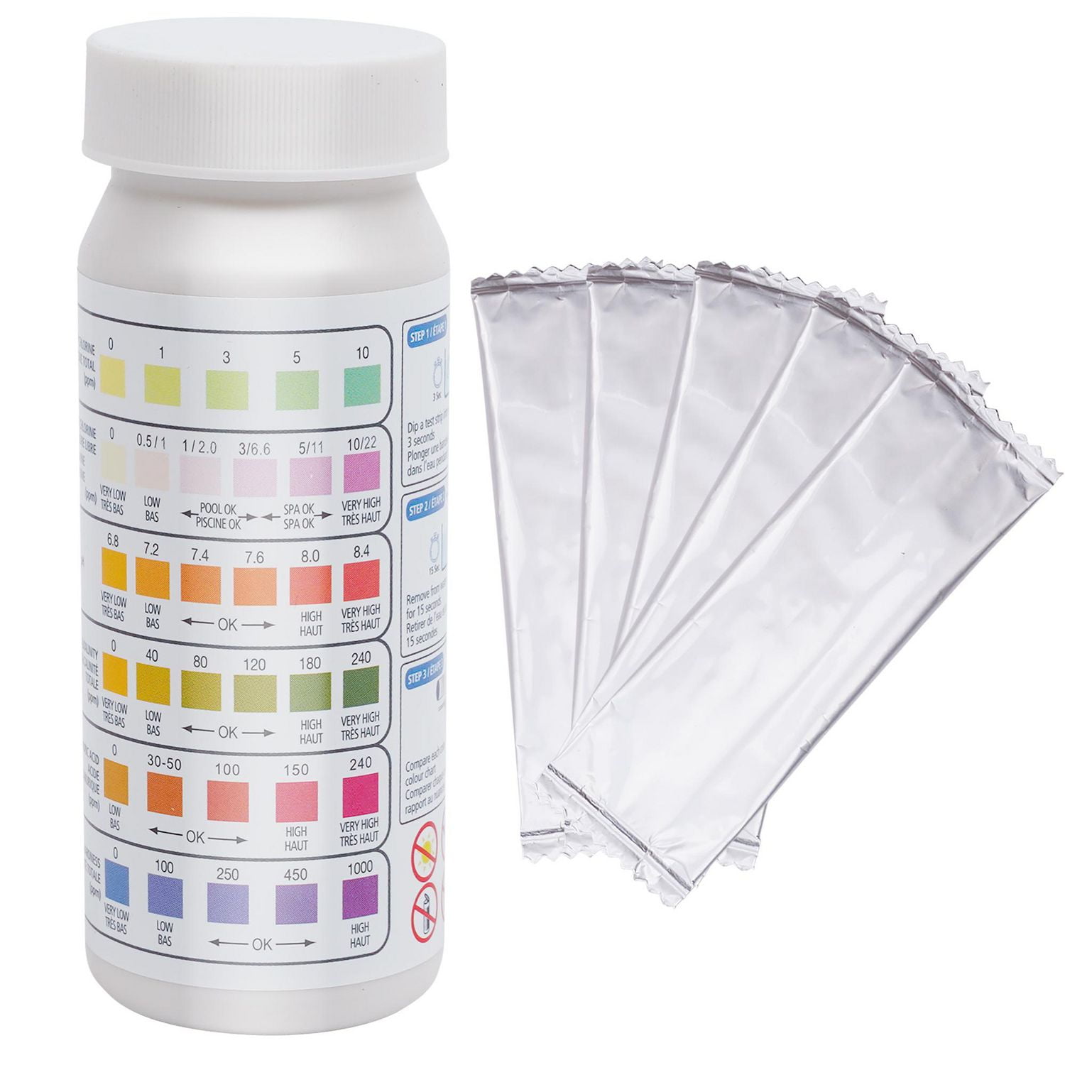 6 in outlet 1 test strips