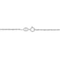 thumbnail image 2 of Miabella Platinum Singapore Chain Necklace, 2 of 3