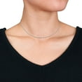 thumbnail image 3 of Miabella Platinum Singapore Chain Necklace, 3 of 3