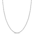 thumbnail image 1 of Miabella Platinum Singapore Chain Necklace, 1 of 3