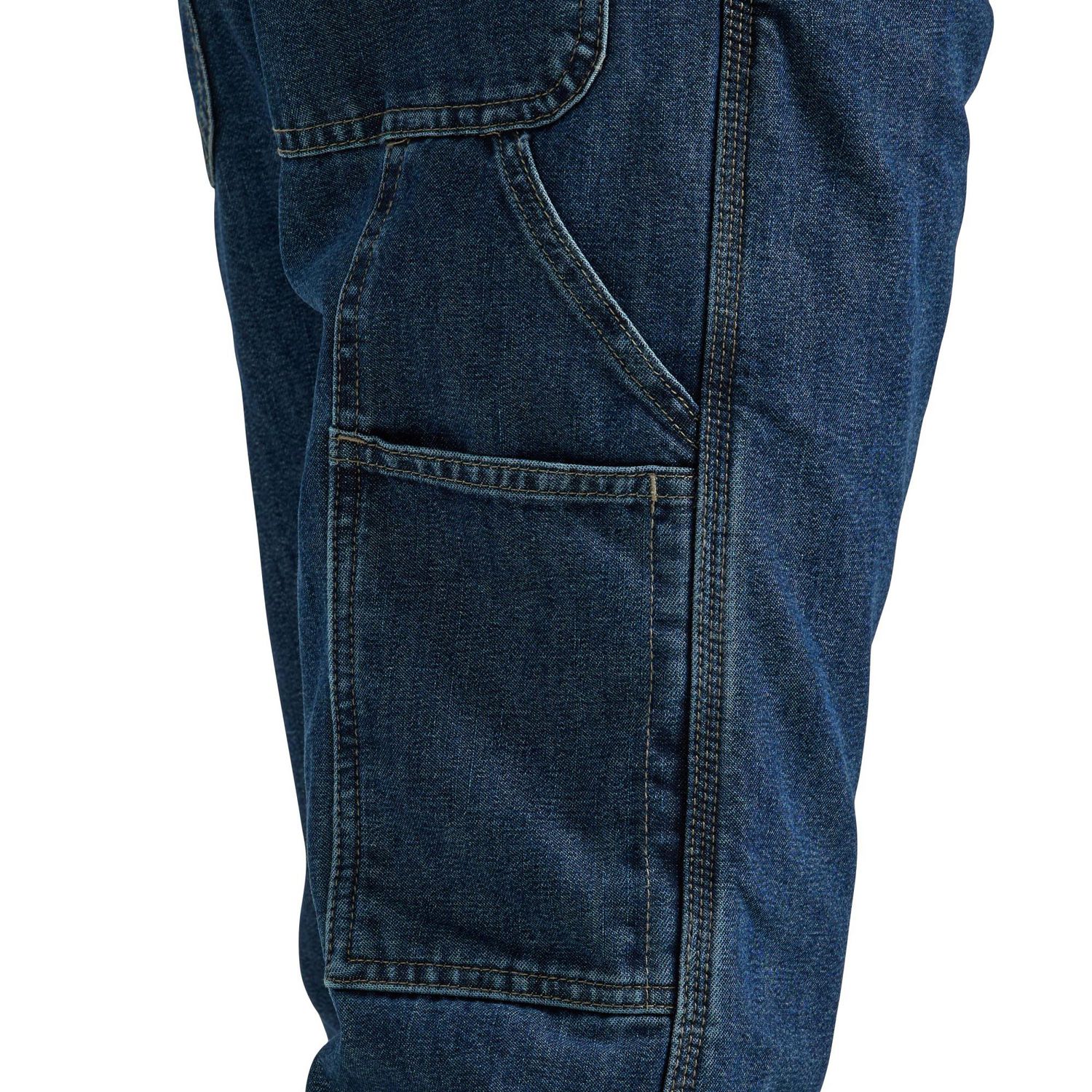 Fleece Lined Pants - Blue - Size 38/32 from JACKFIELD