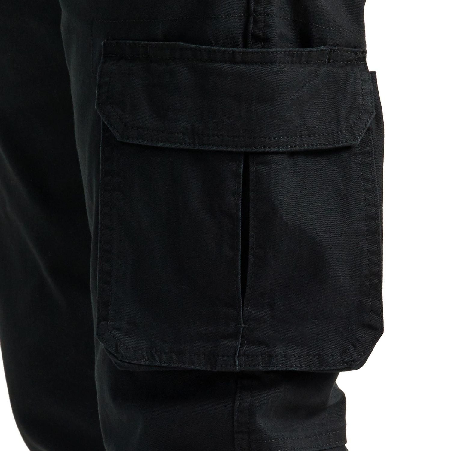 Wrangler Authentics mens Regular Tapered Cargo Pants, Brushed