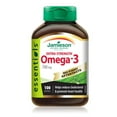 thumbnail image 1 of Jamieson No-Fishy-Aftertaste Extra Strength Omega-3 Softgels, 700 mg, 100 Softgels, 1 of 8