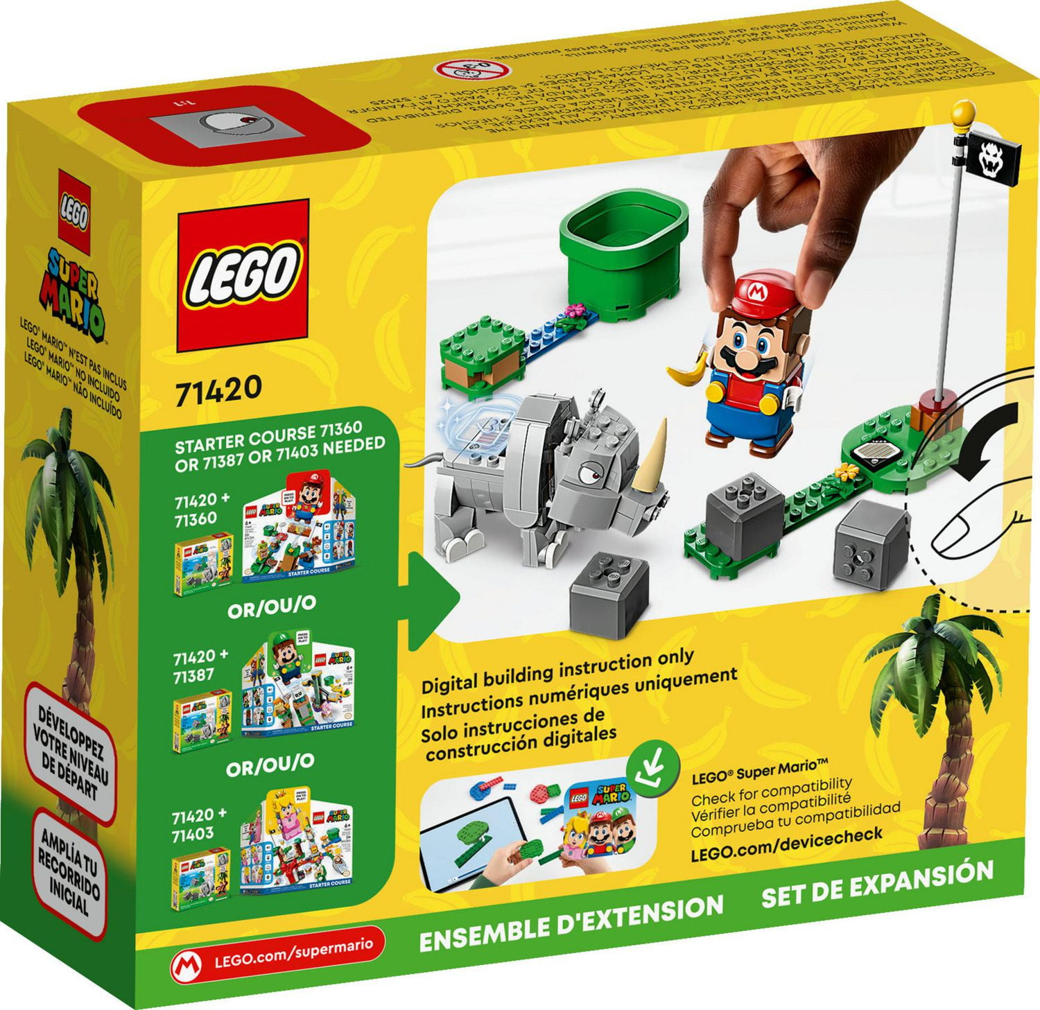 Lego super mario discount starter course instructions pdf