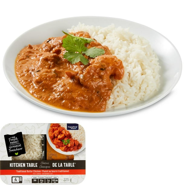 Your Fresh Market Kitchen Table Classics Traditional Butter Chicken
