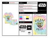 Star Wars Baby Yoda Short Sleeve Sleep set