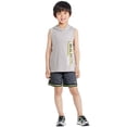 thumbnail image 4 of Athletic Works Boys' Two Piece Hooded Tank Top Set, 4 of 6