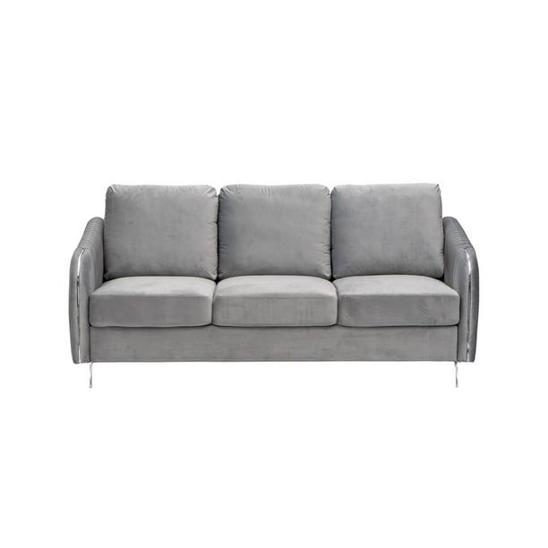 HOMCOM Corner Sofa, Chaise Lounge Furniture, 3 Seater Couch with