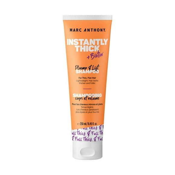 Marc Anthony Instantly Thick +Biotin Plump & Lift Shampoo, For Thin, Flat Hair